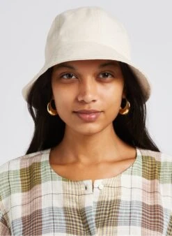 Soeur POTTI - Chapeau Rond En Coton | Beige -Femmes Vêtements 4069802