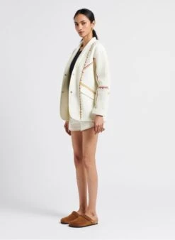 Soeur SLEEPY - Sabots Plats En Cuir | Blanc -Femmes Vêtements 4071836