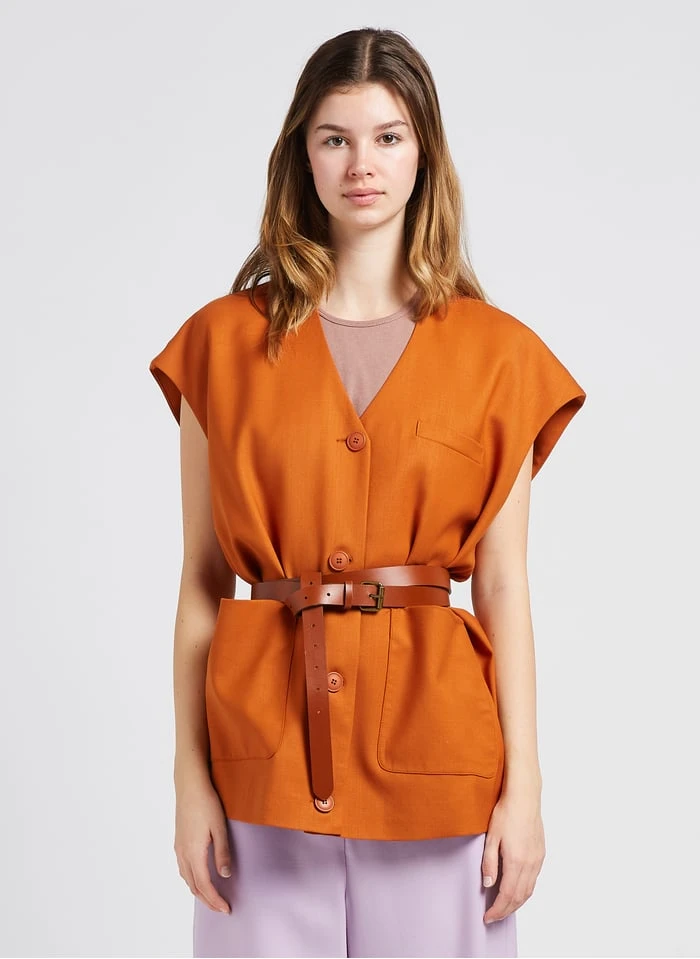 Soeur TENNESSEE - Ceinture à Boucle En Cuir De Buffle | Noir 4 Soeur TENNESSEE - Ceinture à Boucle En Cuir De Buffle | Noir – Image 2