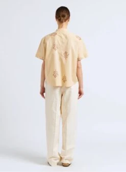 Soeur SULPICE - Pantalon à Pinces En Coton | Beige -Femmes Vêtements 4092325 1
