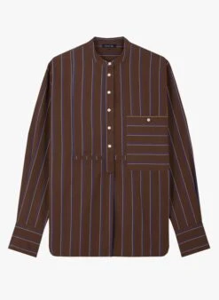 Soeur SEVILLE - Top Col Mao En Coton | Multicolore 9 Soeur SEVILLE - Top Col Mao En Coton | Multicolore -Femmes Vêtements 4105656