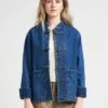 Soeur UTRECHT - Veste Denim à Brandebourgs En Coton | Jean Délavé