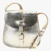 LE SAB MEDIUM - Sac Bandoulière En Cuir Métallisé | Doré