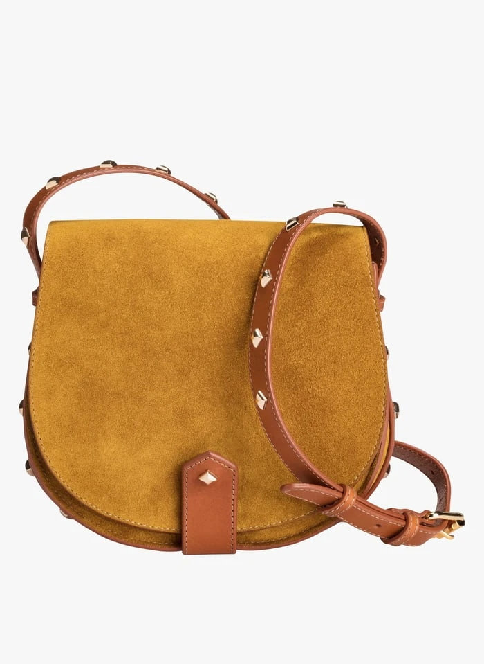 LE MAMOUR - Sac Bandoulière En Cuir Bi-matière | Multicolore 3 LE MAMOUR - Sac Bandoulière En Cuir Bi-matière | Multicolore