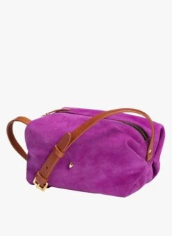 LE MINI SOHNA - Sac Bandoulière En Cuir | Violet -Femmes Vêtements 4132296