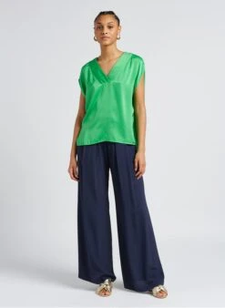 Soeur TULSA - Sandales Plates En Cuir | Noir -Femmes Vêtements 4157203