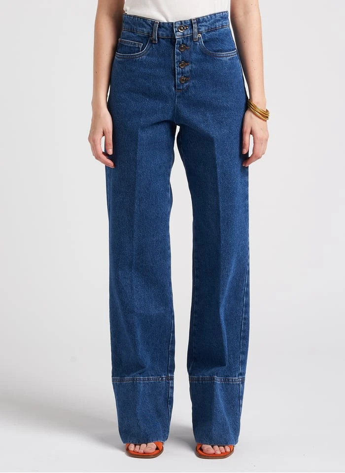 Soeur ARIZONA - Jean Large En Coton Délavé | Jean Délavé 3 Soeur ARIZONA - Jean Large En Coton Délavé | Jean Délavé