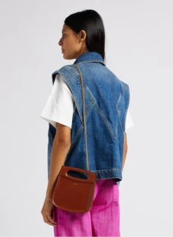 Soeur CHERI - Sac Bandoulière En Cuir | Marron -Femmes Vêtements 4220835