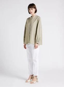 Soeur UMILE - Chemise En Popeline De Coton Rayée | Rayé 10 Soeur UMILE - Chemise En Popeline De Coton Rayée | Rayé -Femmes Vêtements 4244753