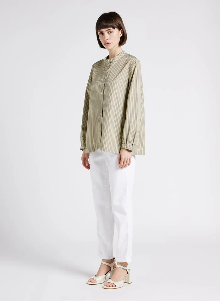 Soeur UMILE - Chemise En Popeline De Coton Rayée | Rayé 6 Soeur UMILE - Chemise En Popeline De Coton Rayée | Rayé – Image 4
