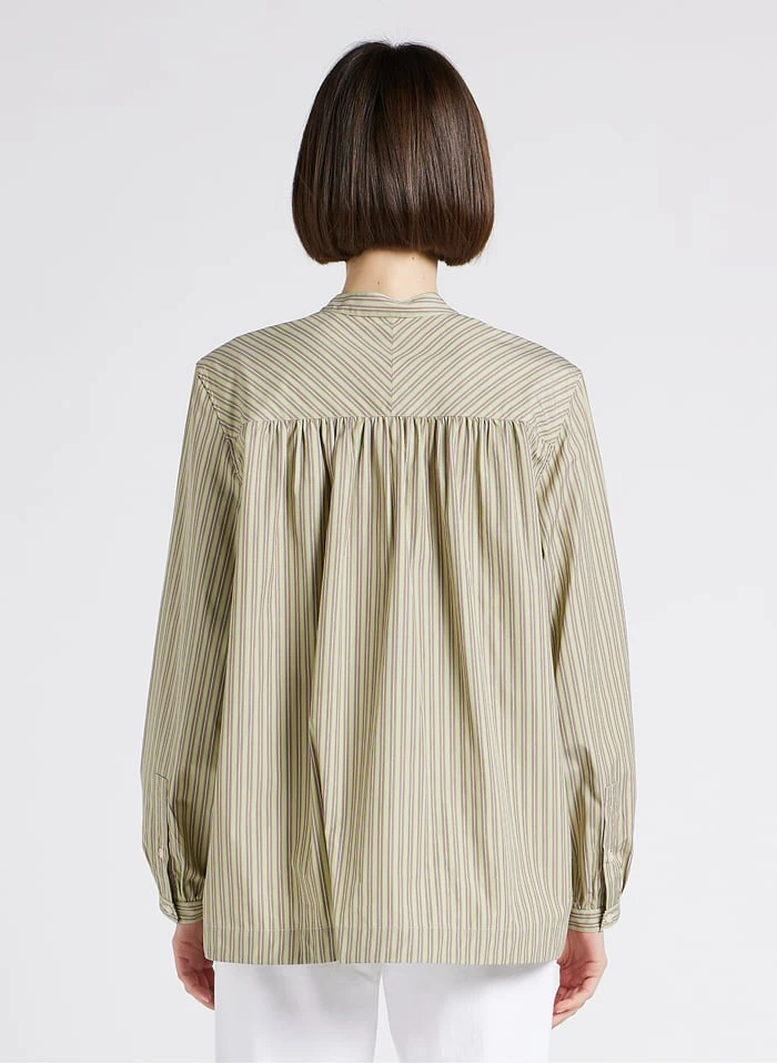 Soeur UMILE - Chemise En Popeline De Coton Rayée | Rayé 4 Soeur UMILE - Chemise En Popeline De Coton Rayée | Rayé – Image 2